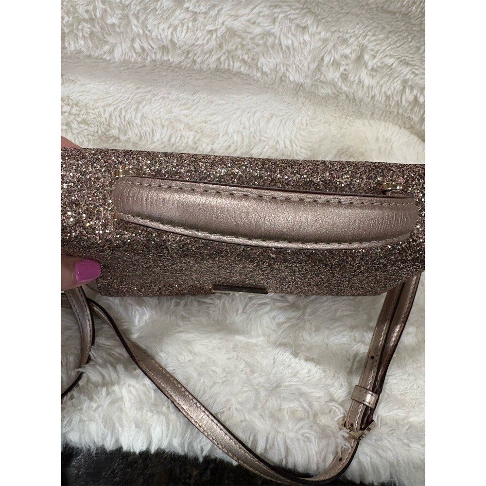 Kate Spade New York Crossbody Satchel Top Handle Bag Pink Small 10x7x3 - Picture 6 of 14
